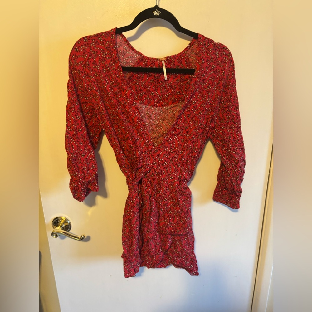 Free People Clara tie tunic dress - Picture 2 of 13